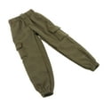 thumbnail image 5 of 1/12 Male Figure Pants 1/12 Scale Male Figure Pants for 6 inch Soldier Dolls Green, 5 of 8