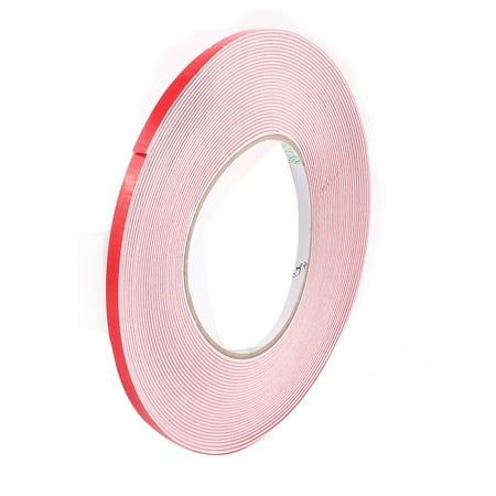0.5CM Width 10M Long 1MM Thick White Dual Sided Waterproof Sponge Tape for Car