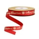 thumbnail image 4 of Cinta navideña de tela de grosgrain para manualidades Perfecl Cinta de navidad rojo, 4 of 8