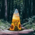 thumbnail image 5 of Honeii Beautiful Golden Sunflower Field Print Poncho Cape, Cloak Coat, Snuggly Hooded Wearable Blanket, Hooded Cape For Teenagers,Halloween Costumes-Medium, 5 of 7