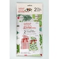 thumbnail image 4 of Wrap In A Hurry Christmas X-Large Gift Sack, Green Trees/Red Stripes, 2 Count, 4 of 4