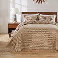 thumbnail image 3 of Greenland Home Fashions  Andorra Suzani Medallion 100% Cotton Reversible Quilt Set Full/Queen 3 Piece, 3 of 5