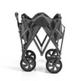 thumbnail image 3 of Mac Sports Collapsible Folding Outdoor Utility Wagon, Heathered Gray, 3 of 5