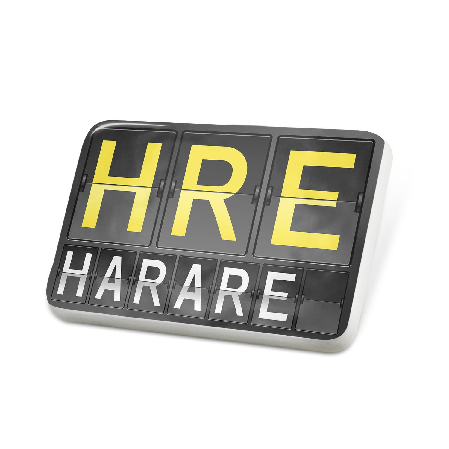 Porcelein Pin HRE Airport Code For Harare Lapel Badge NEONBLOND porcelein-pin-hre-airport-code-for-harare-lapel-badge-neonblond