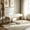 Beige, variant on AUU French Vintage Tufted 43.3-Inch Entryway Bench – Carved Wood Legs, Linen Upholstered Ottoman Seat for Bedroom, Living Room, or Dining Room