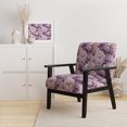 thumbnail image 2 of Designart "Ethereal Floral Elegance" Purple Floral Upholstered Accent Chair - Cottage Arm Chair For Living Room, 2 of 5