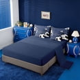 thumbnail image 3 of Erosebridal Ball Games Kids 7-Piece Twin Bedding Sets For Boys,Deepblue White Black Bedding Comforter Set,Reversible Navy, 3 of 7