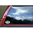 thumbnail image 3 of 4in x 2.5in Oval ME Lewiston Maine Sticker, 3 of 3