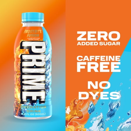 PRIME HYDRATION SPORTS DRINK, FROSTBITE FUSION, 16.9 FL OZ, BOTTLE