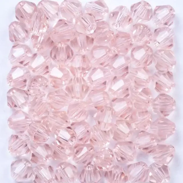 92-96 Pieces 4MM Crystal Beads Gong Bohan unisex