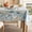 Blue Pumpkin, variant on Fall Thanksgiving Tablecloth,Autumns Pumpkin Maple Leaf Country Table Cloth,Waterproof Resistant Durable Square Table Cover (60 X 60 INCH)