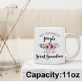 thumbnail image 2 of Great Grandma Coffee Mug, Great Grandma Gifts, Mothers Day Mugs Tea Cup Gift for GreatGrandma, GreatGrandmother Gifts, My Favorite People Call Me GreatGrandma Coffee Cups Ceramic 11oz, 2 of 6