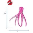 thumbnail image 5 of SPOT Skinneeez Extreme Purple Octopus Stuffing Free Plush Tug Dog Toy, 5 of 5