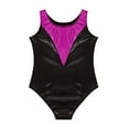 thumbnail image 6 of MSemis Kids Girls Sleeveless Metallic Gymnastic Leotard Bodysuit, 6 of 6