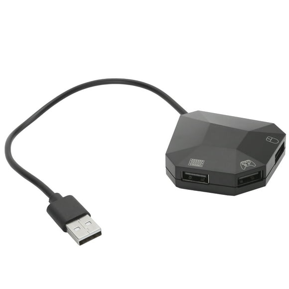 Adaptateur Convertisseur de Souris, Adaptateur de Contrôleur Adaptateur de Casque Petite Taille Apparence Originale Convertisseur de Clavier et Souris, pour PS3 Xbox360