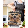 thumbnail image 2 of Funny Dog Print Stand Mixer Dust Cover with Storage Pocket & Handles, Summer Modern Animals Fits All Tilt Head & Bowl Lift Kitchen Appliance Cover Organizer Bag Accessories, 6-8 Quart, 2 of 6
