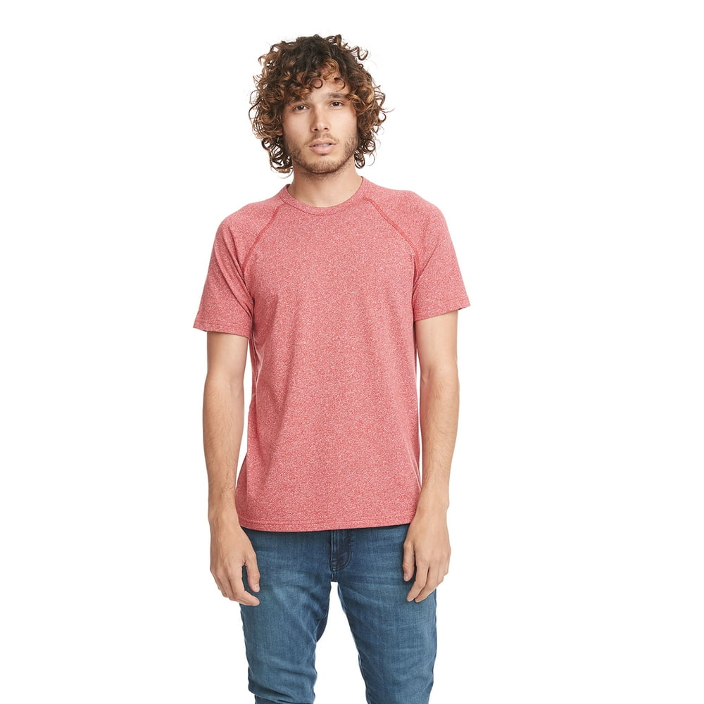 Download Next Level Apparel - The Men's Mock Twist Raglan T-Shirt - TECH RED - M - Walmart.com - Walmart.com