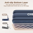 thumbnail image 6 of Full Air Mattress with Built-in Pump and 600-lb Capacity - 18" Raised Inflatable Guest Bed with Honeycomb Support & 3-Minute Fast Inflation - 78" x 54" Blow Up Bed - Blue, 6 of 15