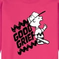 thumbnail image 2 of Peanuts - Good Grief - Men's Crew Neck Fleece Pullover, 2 of 5