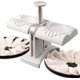 thumbnail image 1 of Máquina automática para hacer bolas de masa, prensa manual para ravioles, juego de prensa para bolas de masa, molde de doble cabeza para hacer 2 a la vez, herramienta rápida para hacer empanadas para, 1 of 5