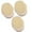 A, variant on Natural Loofah Exfoliating Body Scrub, Bath Loofah Sponge, Men's and Women's Bath Loofah Sponge for Cleansing Face and Body, Sisal Oval Balls 3pc