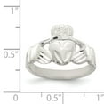 thumbnail image 2 of 925 Sterling Silver Claddagh Ring, 2 of 2
