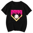 thumbnail image 4 of GBSYEWXS T-Shirts For Boys Toddler Crew Neck Short Sleeve Ice Cream Print Tee Soft Cute Tops Black Size 3-4 Years, 4 of 5