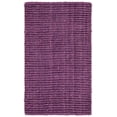 thumbnail image 3 of Safavieh Natural Fiber Levi Solid Area Rug, Purple, 4' x 6', 3 of 13