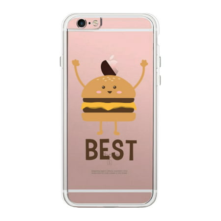 Burger iPhone 6 6S Plus Phone Case Best Friends Matching (Best Friend Cases For Different Phones)
