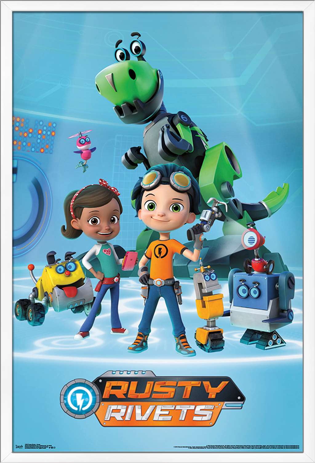 Nick Jr Rusty Rivets Group Poster
