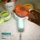 thumbnail image 2 of USB rechargeable pocket fan handheld LED light mini fan portable handheld outdoor travel hand fan (green, 1 pack), 2 of 3