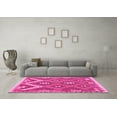 thumbnail image 3 of Ahgly Company Indoor Round Southwestern Pink Country Area Rugs, 7' Round, 3 of 4