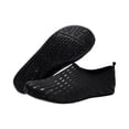 thumbnail image 2 of Barefoot Shoes for Women Lightweight Flexible Breathable Slip-On Walking Hiking Sneakers with Wide Toe Box Non-Slip Sole Ideal for Daily Commute Trail Hiking Running Water Activities,Black 43, 2 of 4
