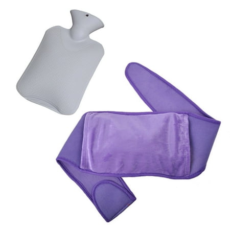 

Gzztg Hand Warmers Rubber Hot Water Bottle Belt Warm Combination Set Filling Two-Piece House Warming Gifts New Home
