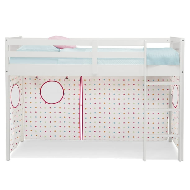 Delta Children Loft Bed Tent Curtain Set for Twin Loft Bed (Bed Sold