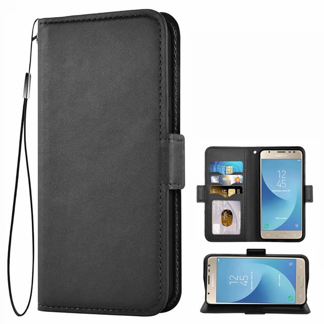 Case for Samsung Galaxy S8 Plus, Phone Case Leather, Case Flip Case Magnetic Leather Case Protective Cover