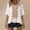 A2 White, variant on Vinsonshop Women's Cotton Linen Embroidered Tops Short Sleeve Crewneck Boho Floral Blouses Casual Flowy Tunic Peasant Shirts Lightweight Loose Fit Summer Everyday Apparel Dark Gray L