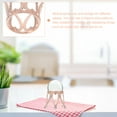 thumbnail image 3 of Pantalla de bola de cristal 2pcs Soporte de aleación de zinc Base de la base decorativa Decoración de la bandeja, 3 of 6