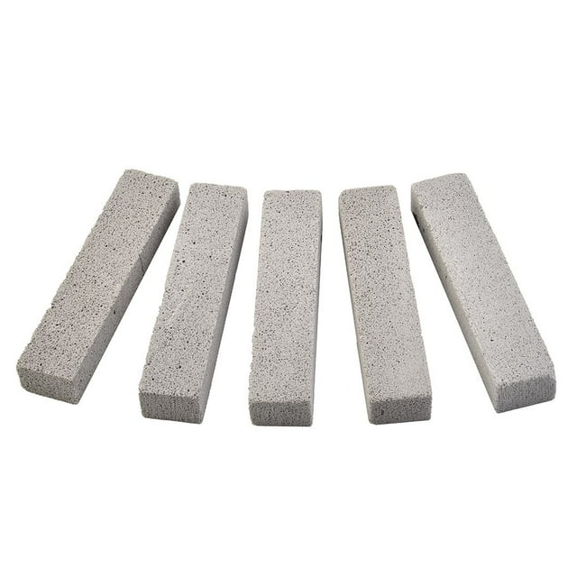 Bgsha 5 Pcs Tampon à Récurer Pierres Gris Pierre Ponce Nettoyant pour Cuisine Salle de Bain
