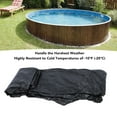 thumbnail image 3 of Round Pool Cover, Cold Resistant Pool Cover Superior Strength UV Resistant Cover with Winch Cable for Above Ground Pool, 3 of 7