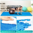 thumbnail image 4 of Yes4All 12 pcs Interlocking Exercise Foam Mats, Cover 12 sqft, 7/16 inch Thick, Blue Color, 4 of 8