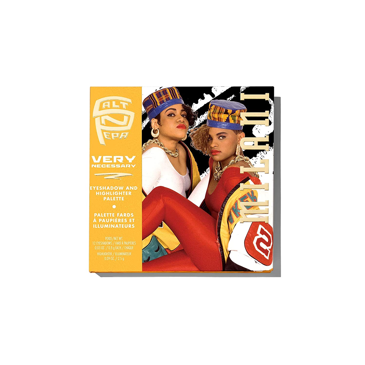 SaltNPepa Hot, Very Necessary Eyeshadow and Highlighter Palette 12