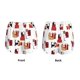 thumbnail image 3 of Balery Cute Cat And Christmas Gift Pantalones cortos deportivos para mujer con forro y dos bolsillos, elásticos, para entrenamiento, gimnasio, yoga-Small, 3 of 7