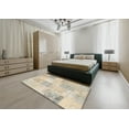 thumbnail image 5 of Ahgly Company Machine Washable Indoor Square Contemporary Light French Beige Brown Area Rugs, 6' Square, 5 of 7