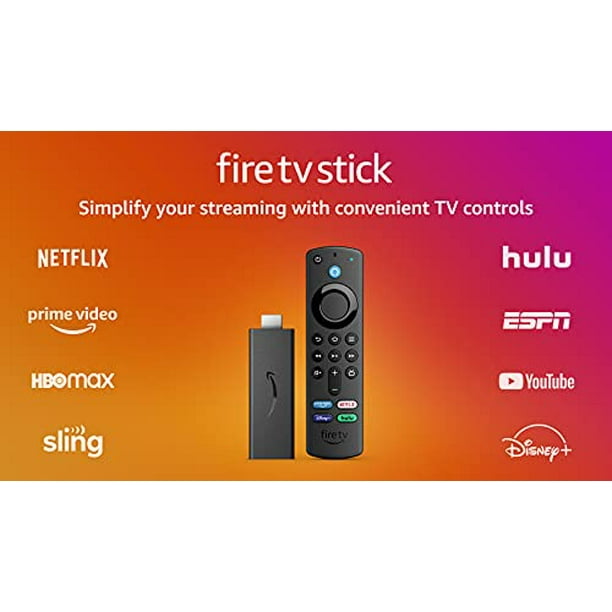 Fire TV Stick (3rd Gen) with Alexa Voice Remote (HD streaming device) 