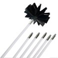 thumbnail image 1 of Nylon Chimney Brush and Rods Kit Electrical Rotary Drill Drive Sweeping Cleaning Tool with Long Flexible Rods 12FT, 1 of 6