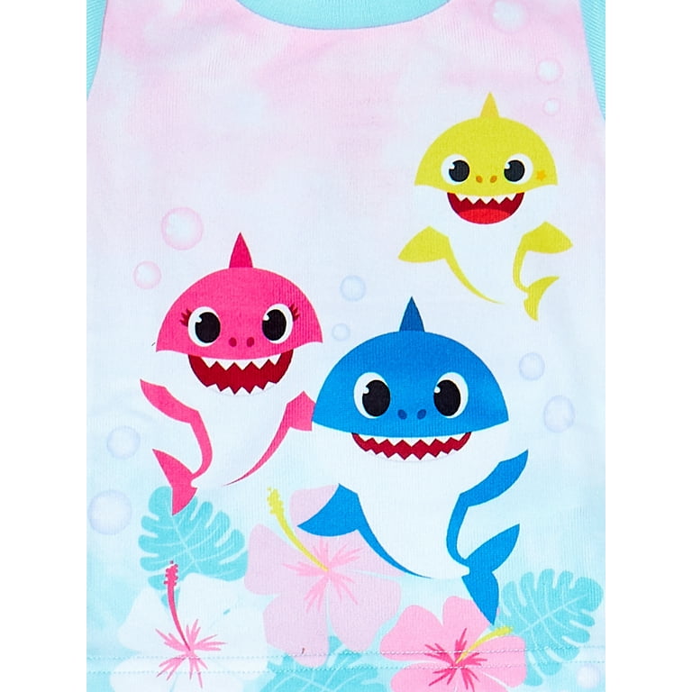 Baby shark pajamas online walmart