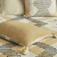 thumbnail image 4 of INK+IVY Arizona 3 Piece Full/Queen Cotton Duvet Cover Set Yellow, 4 of 6
