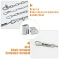 thumbnail image 5 of HUGFEGWE 100Pcs 1/8" Aluminum Crimping Loop Sleeve for 3mm Wire Rope and Cable CJB91-55528, 5 of 5