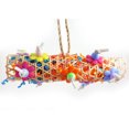 thumbnail image 2 of Parrot Toy Rattan Paper Natural Tube Shape Bird Chewing Ball Parrot Shredder Toy, 2 of 8